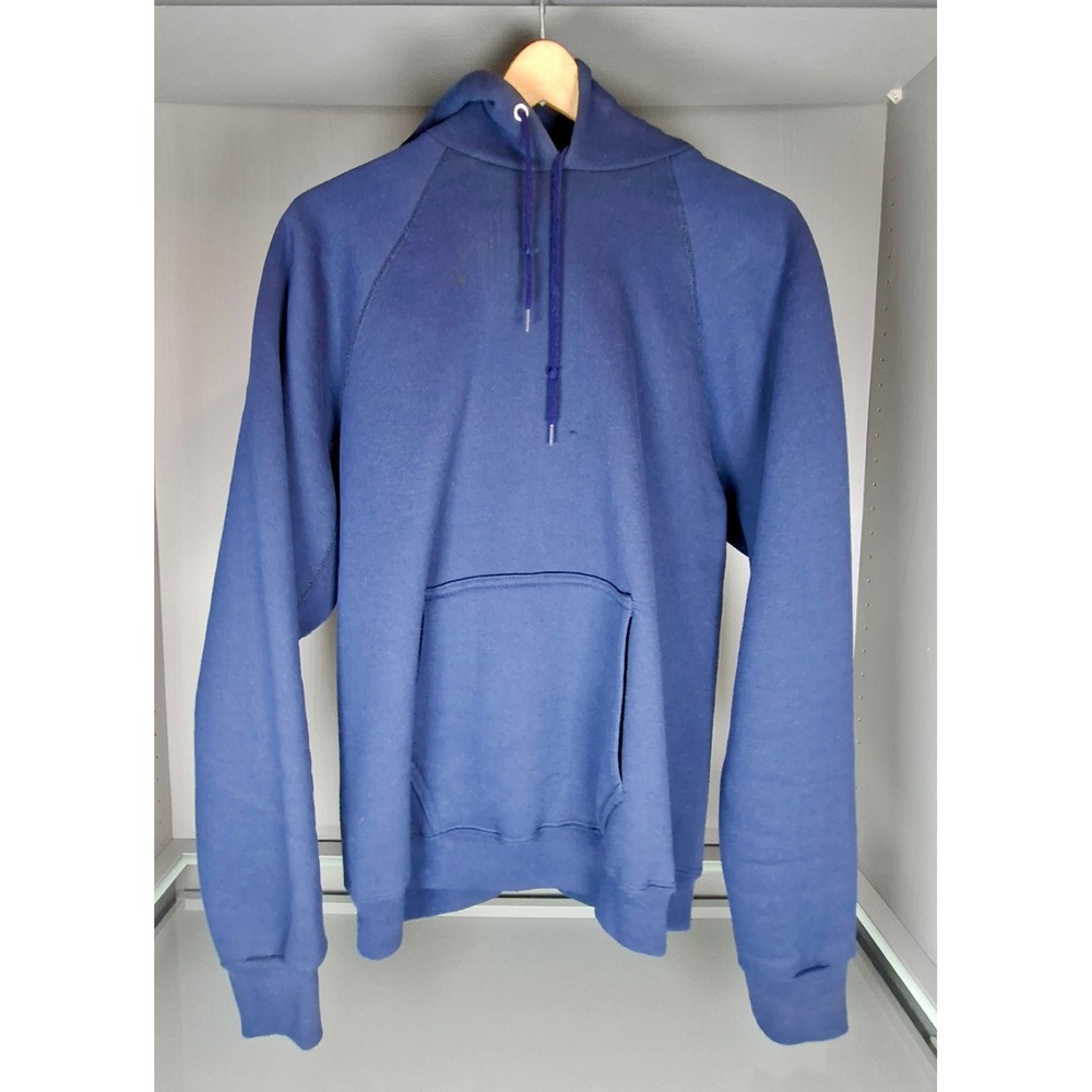 Vintage Discus Athletic Hoodie Mens Large Navy Blue Heavyweight Made in USA 90s
